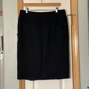 Black pencil skirt. Size 14